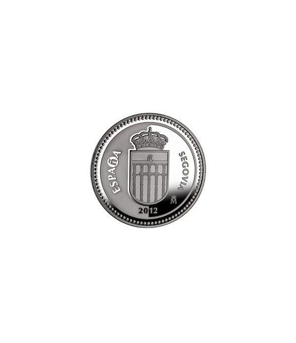 Moneda 2012 Capitales de provincia. Segovia. 5 euros. Plata.  - 2