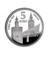 Moneda 2012 Capitales de provincia. Sevilla. 5 euros. Plata.