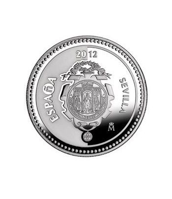 Moneda 2012 Capitales de provincia. Sevilla. 5 euros. Plata.