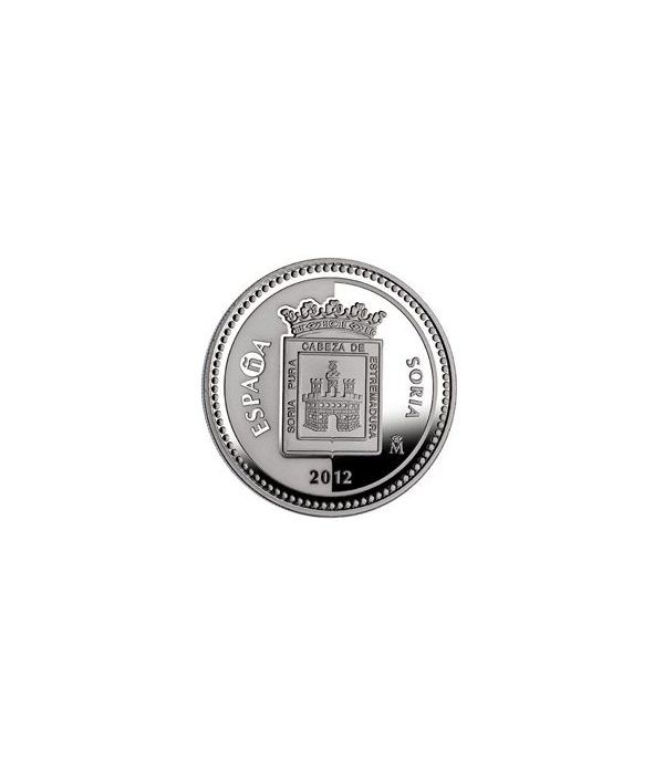Moneda 2012 Capitales de provincia. Soria. 5 euros. Plata.  - 4