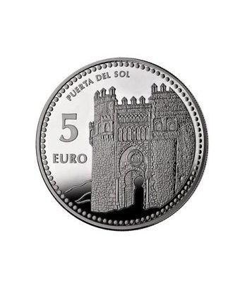 Moneda 2012 Capitales de provincia. Toledo. 5 euros. Plata.