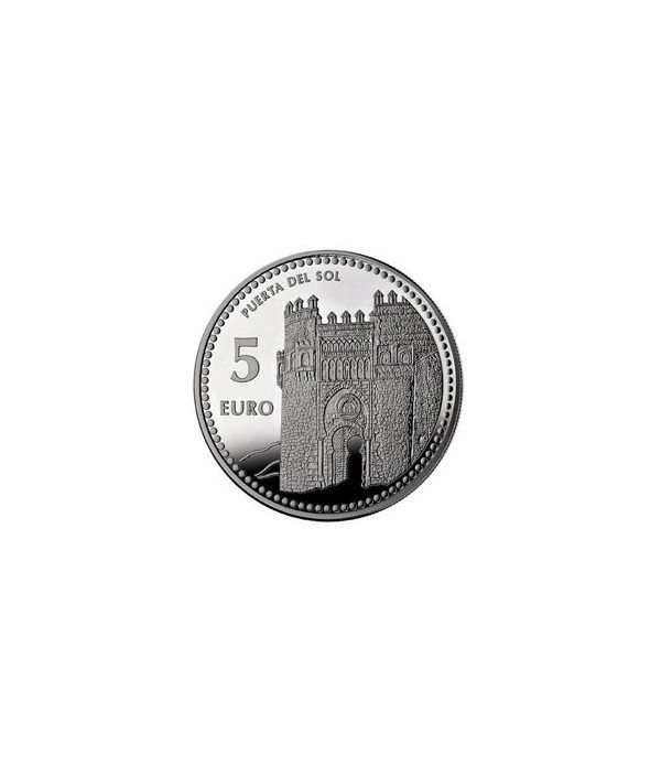 Moneda 2012 Capitales de provincia. Toledo. 5 euros. Plata.  - 2