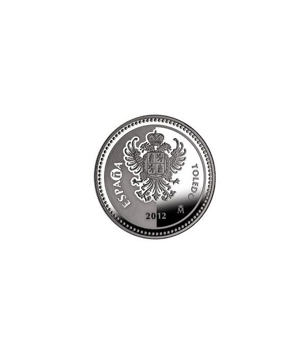 Moneda 2012 Capitales de provincia. Toledo. 5 euros. Plata.  - 4