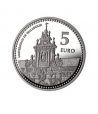 Moneda 2012 Capitales de provincia. Valladolid. 5 euros. Plata.