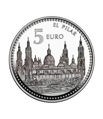 Capitales de provincia 52 monedas 5€ plata. Colección completa