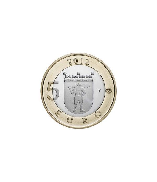 moneda Finlandia 5 Euros 2012. Puente de las Candelas.