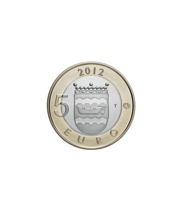moneda Finlandia 5 Euros 2012. Catedrales.  - 1