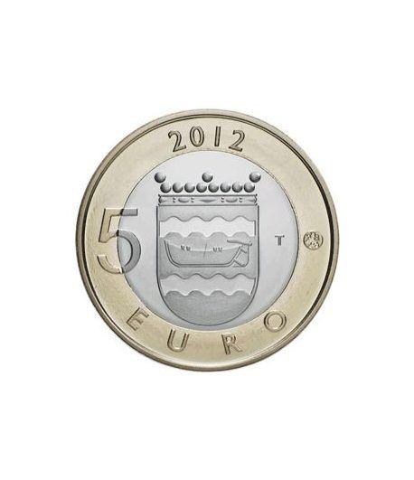 moneda Finlandia 5 Euros 2012. Catedrales.