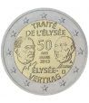 moneda conmemorativa 2 euros Alemania 2013 Tratado Eliseo. 5