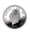 Moneda conmemorativa 30 euros 2013. 75º Aº de S. M. el Rey.Plata