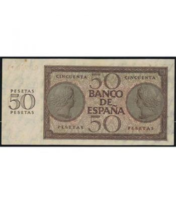 (1936/11/21) Burgos. 50 Pesetas. EBC+. Serie Q074043.