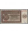 (1936/11/21) Burgos. 50 Pesetas. EBC+. Serie Q074043.