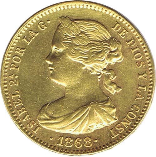 Monedas de España de oro