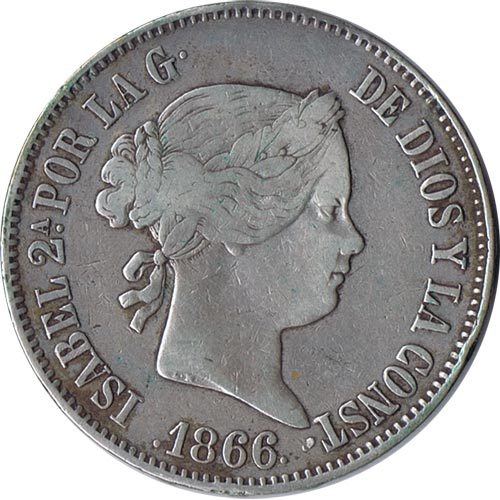 Monedas Isabel II